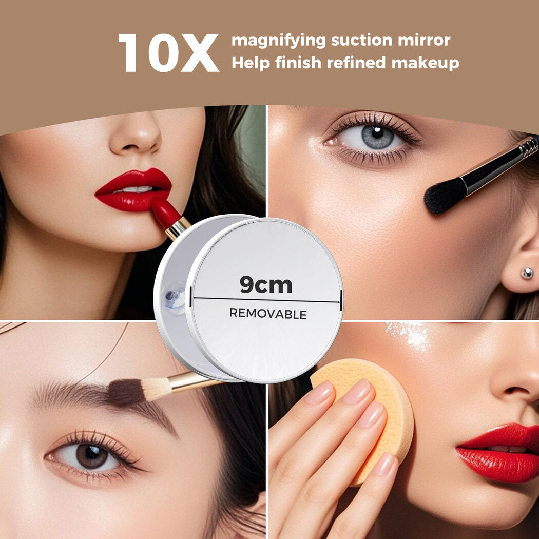 Emitto LED Hollywood Makeup Mirror Vanity Light Mirror 14 Dimmable LED Bulbs