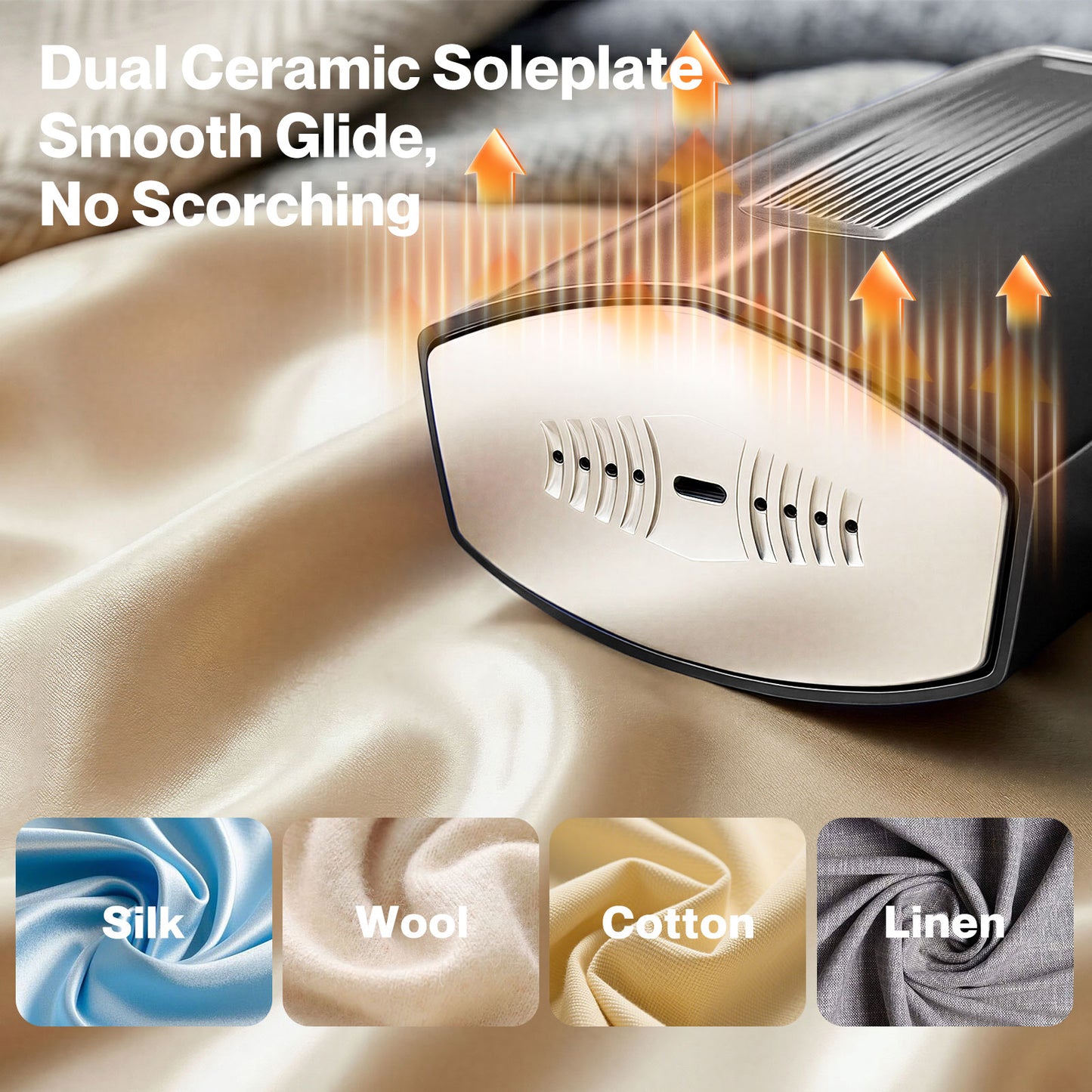 Spector Handheld Garment Steamer 1800W Fast Heat Portable Clothes Steam Iron