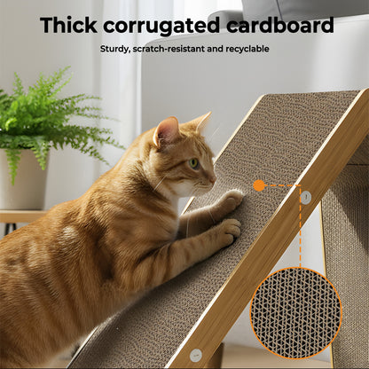 Skylos Cat Scratching Board House Corrugated Cardboard Cat Scratcher Indoor