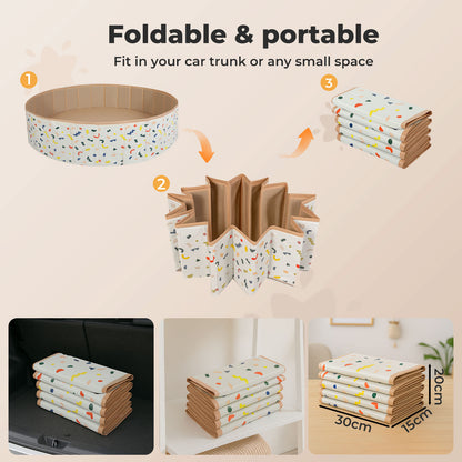 Skylos Pet Bath Dog Swimming Pool Foldable Paddling Pool Puppy Bathtub Portable
