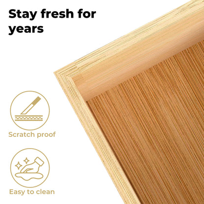 Toque Cutlery Tray Kitchen Drawer Organiser Extendable Bamboo Utensils Storage