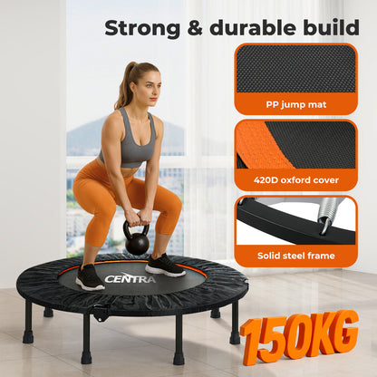 Centra Mini Fitness Trampoline Bounce 48'' Gym Rebounder Kids Exercise Bouncer