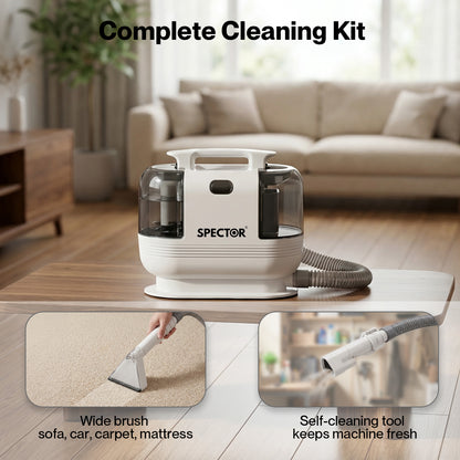 Spector Spot Carpet Upholstery Cleaner 17KPA Handheld Sofa Stain Striker 500W