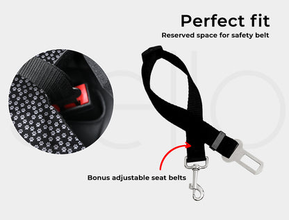 Car Rear Seat Cover Pet Back Nonslip Dog  Auto Protector Waterproof Hammock
