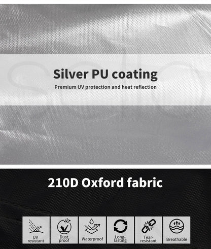 Marlow Outdoor Furniture Cover Garden Patio Waterproof Rain UV Protector 242cM