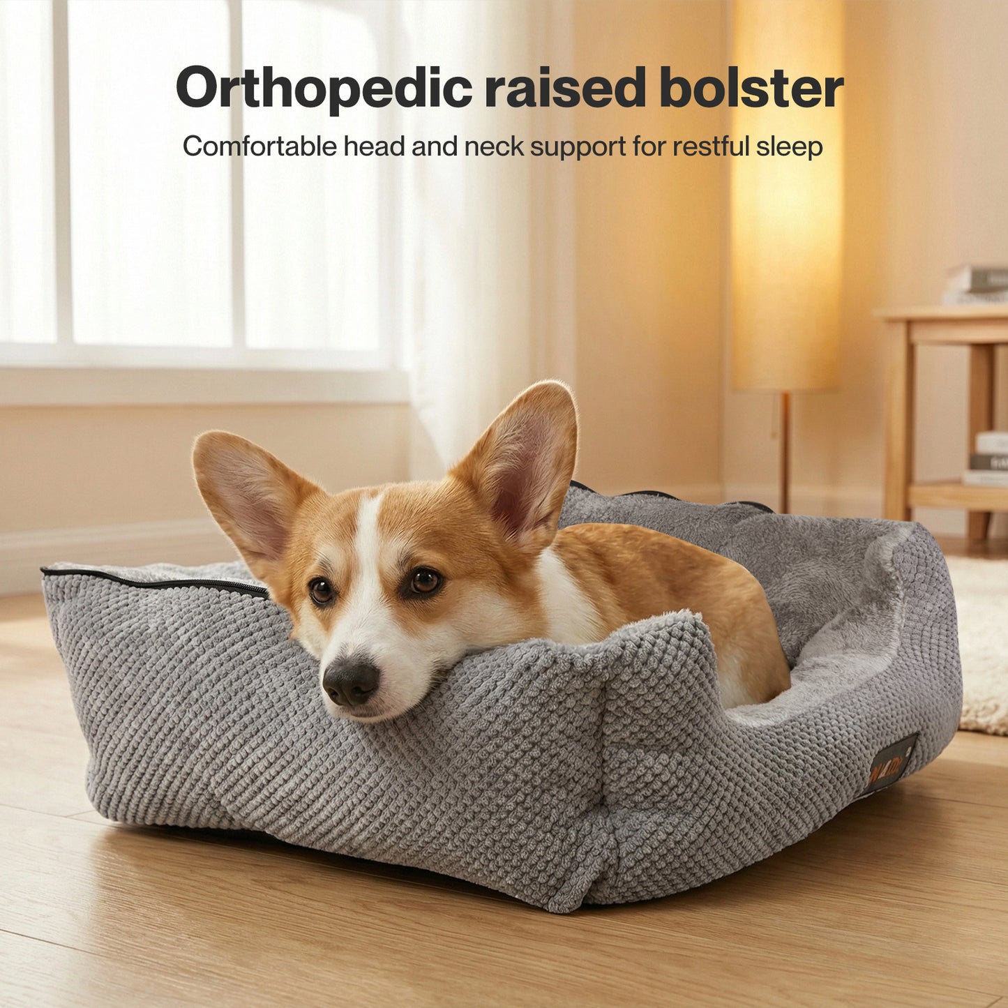 Skylos Pet Cave Bed Dog Cat Bed Soft Warm Removable Blanket Washable Non Slip