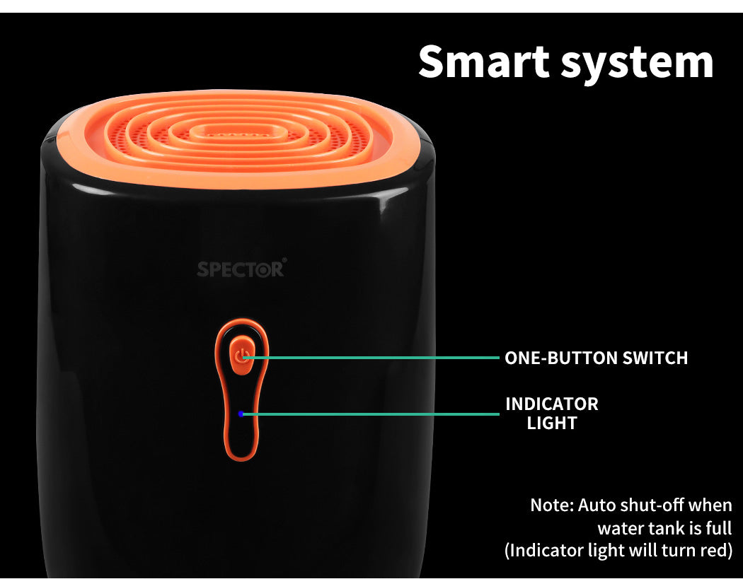 Spector 800ML Mini Dehumidifier Moisture Absorber Home Office Air Purify Dryer