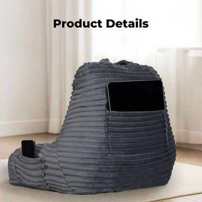 Lavio Backrest Reading Pillow Lumbar Support Arm Seat Cushion Machine Washable