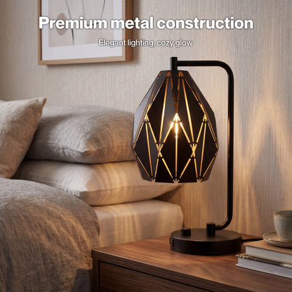 Emitto Ceiling Light Shade Pendant Metal Lampshade Easy Fit Lightshade Geometric