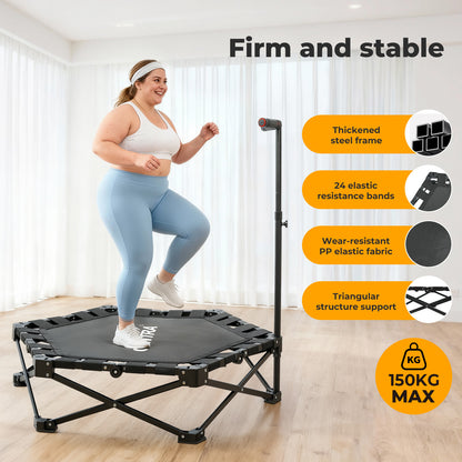 Centra 42 inch Trampoline Handrail Rebounder Folding Fitness Exercise Home