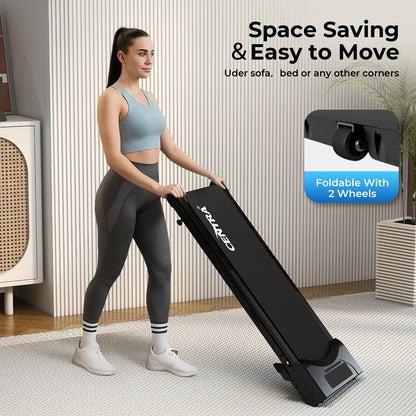 Smart Walking Pad Treadmill Running Machine Folding Bluetooth App Remote Control