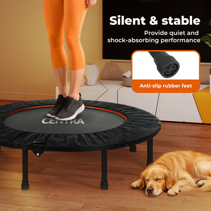 Centra Mini Fitness Trampoline Bounce 48'' Gym Rebounder Kids Exercise Bouncer