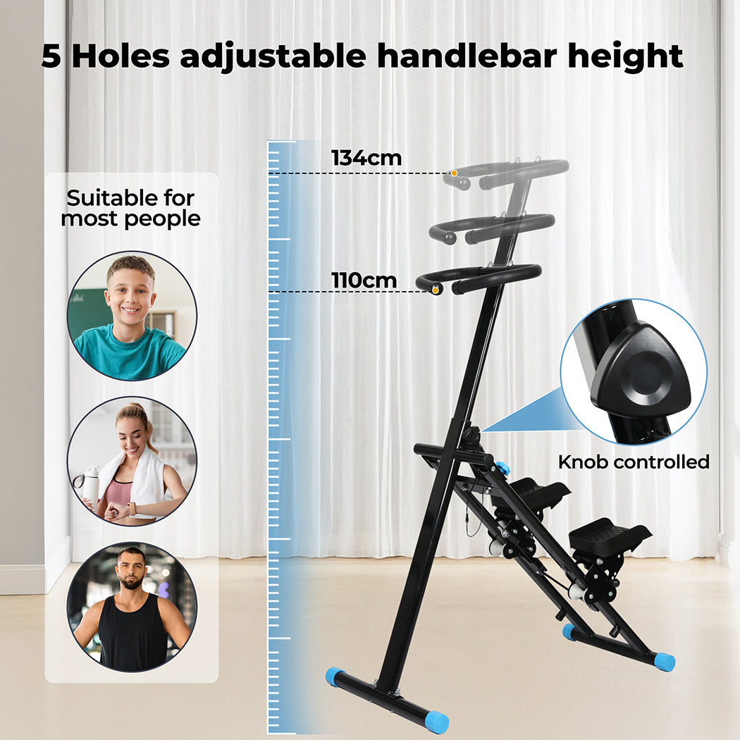 Centra Upgraded Vertical Stair Climber Foldable Stair Stepper Exercise Machine