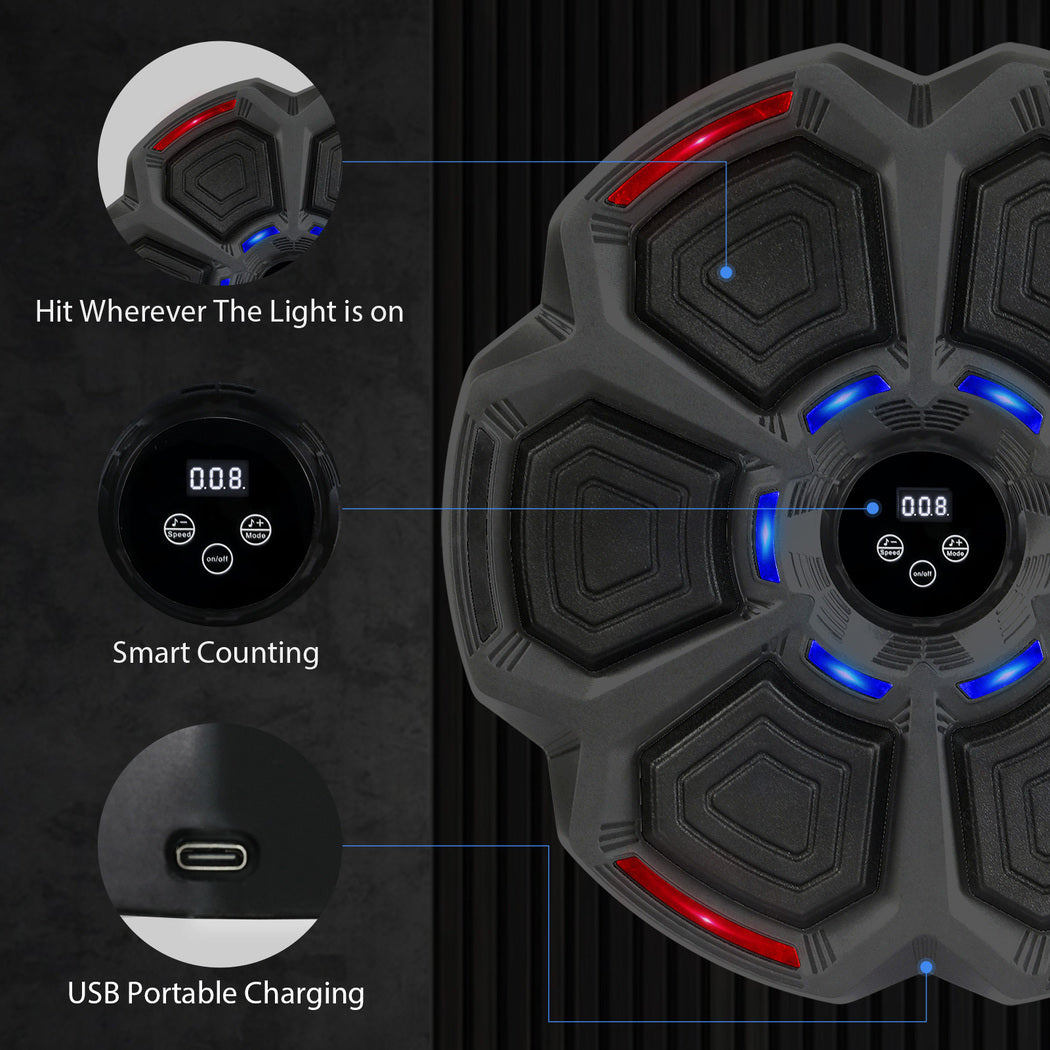 Centra Bluetooth Music Boxing Machine Smart Training Wall Target React Exercise