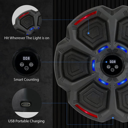 Centra Bluetooth Music Boxing Machine Smart Training Wall Target React Exercise
