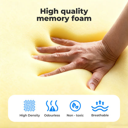 Lavio Orthopedic Memory Foam Butterfly Pillow Ergonomic Neck Shoulder Support