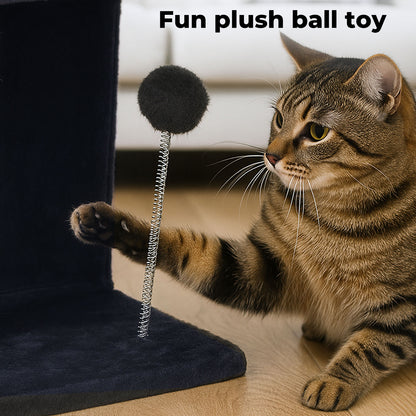 Skylos Cat Tree Tower Big Perch Bed Spacious Condo with Sisal Scratching Post