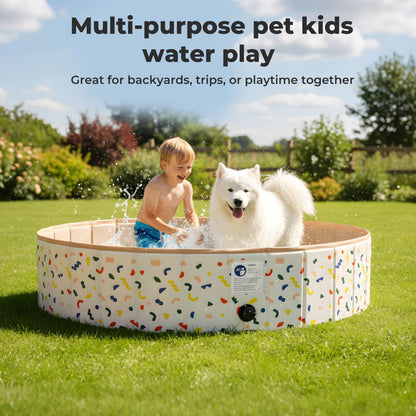 Skylos Pet Bath Dog Swimming Pool Foldable Paddling Pool Puppy Bathtub Portable