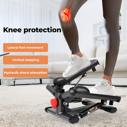Centra Mini Stepper Adjustable Resistance Rope Aerobic Step Trainer Fitness