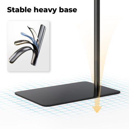 Emitto LED Lash Light Half Moon Lamp for Lash Extension Tattoo Aluminium Alloy