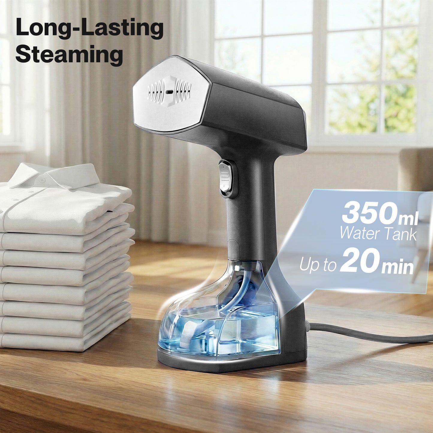 Spector Handheld Garment Steamer 1800W Fast Heat Portable Clothes Steam Iron