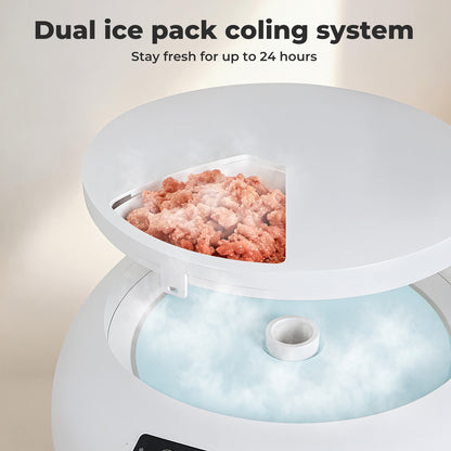 Skylos Pet Feeder Automatic Dog Cat Programmable Fresh Wet Dry Food Dispenser