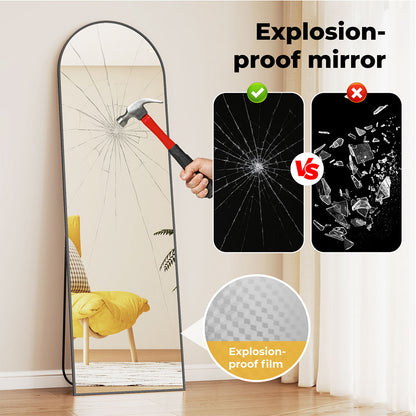 Levede 165X60CM Full Length Free Standing Floor Mirror Wall Mounted Home Decor