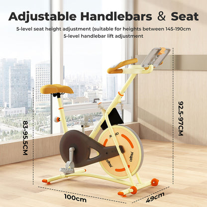 CENTRA Magnetic Exercise Bike Smart Indoor Cycling Bike Home Gym Cardio Trainer