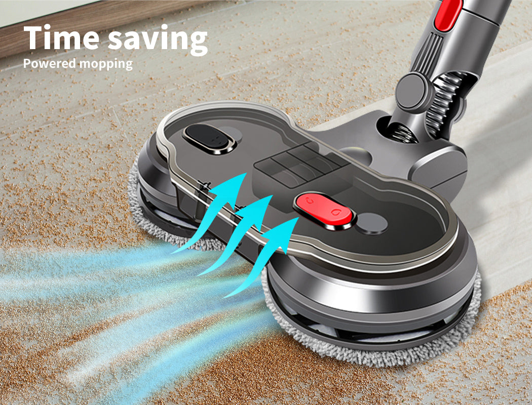 Electric Motorised Mop Head for Dyson V7 V8 V10 V11 V15 Vacuum Cleaners 6 Pads