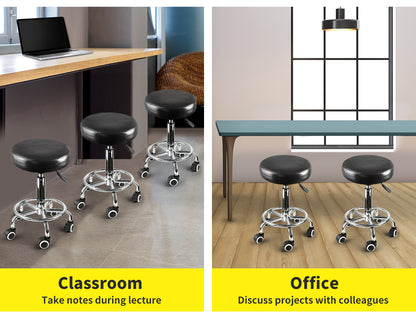 Levede Salon Stool Swivel Bar Stools Chairs Barber Hydraulic Lift Hairdressing