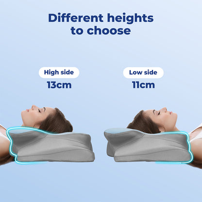Lavio Contour Orthopedic Pillow Memory Foam Ergonomic Cervical Neck Pain Relief