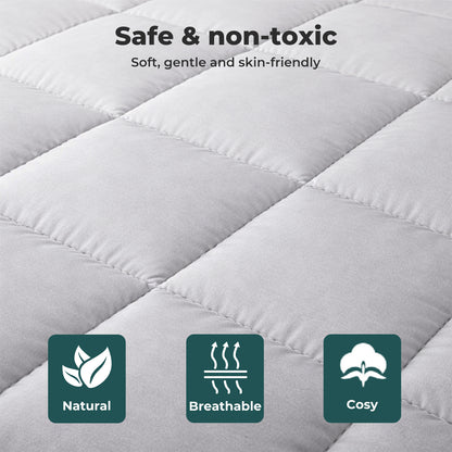 Lavio Folding Floor Mattress Bed Topper Single 10cm Roll Up for Caravan Camper