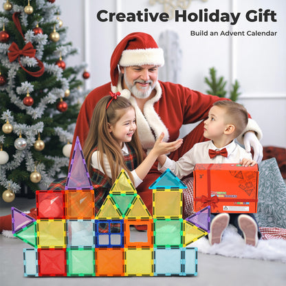 Dekko 60pc Magnetic Building Blocks Set STEM Educational Toys for Kids Gifts