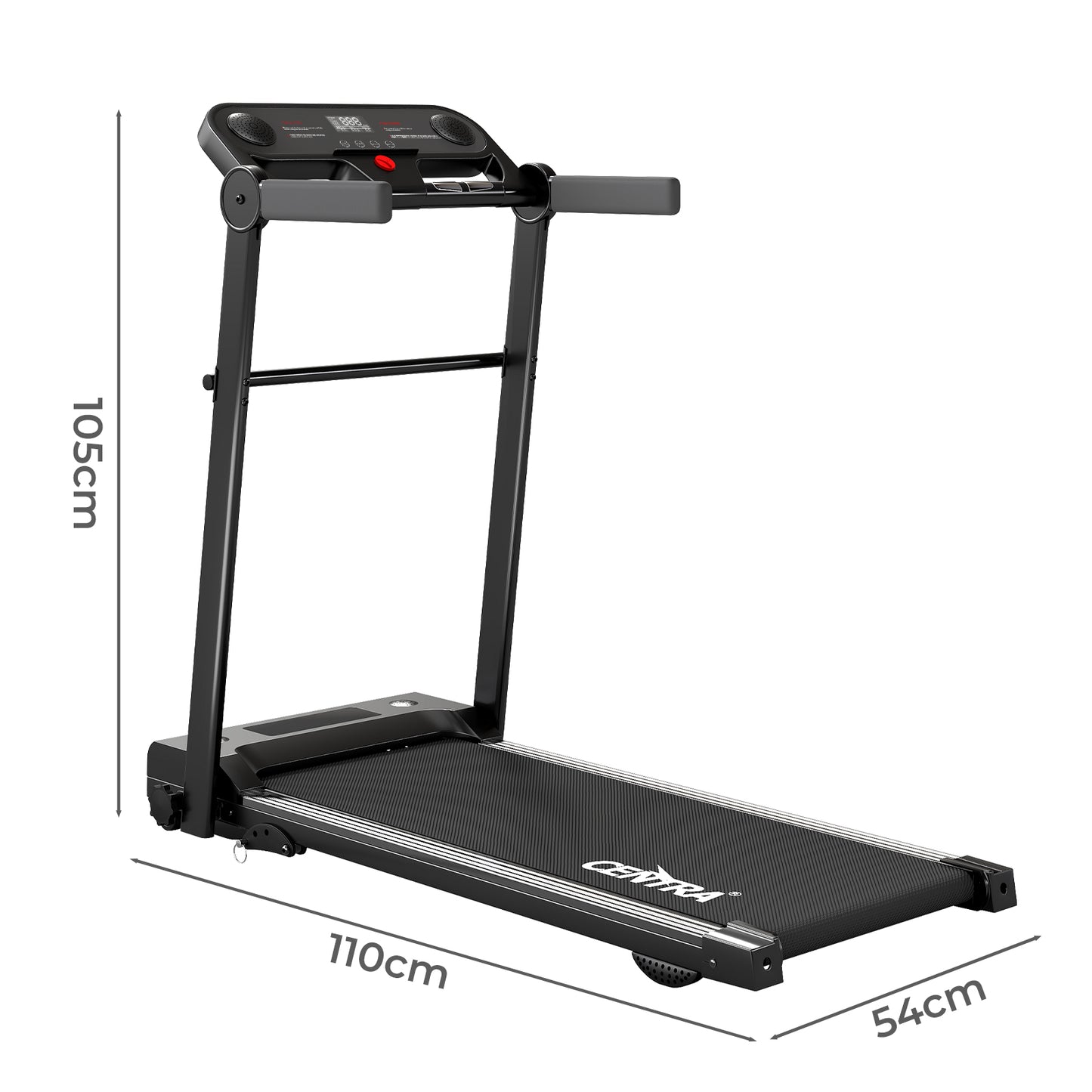 Centra Folding Treadmill for Home Incline Running Machine Walking Pad Bluetooth