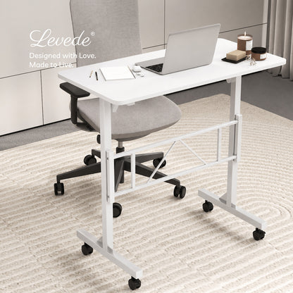 Levede Standing Desk Height Adjustable Office Laptop Pc Computer Workstation