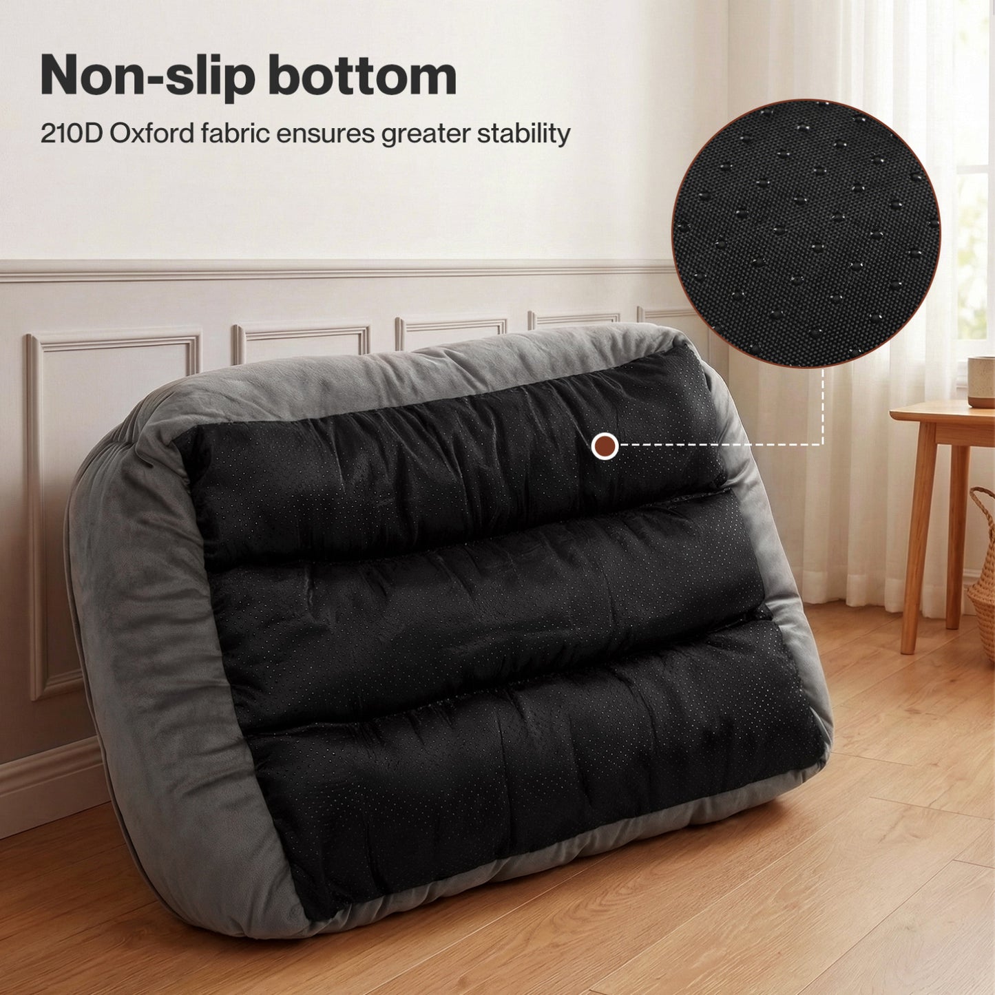 Skylos Orthopedic Dog Bed Soft Arctic Velvet Small Pet Bed Mattress Anti-Slip