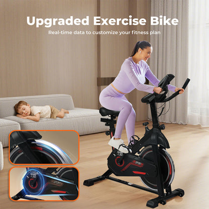 Centra Magnetic Exercise Bike Smart Indoor Cycling Spin Bike Cardio Home Gym