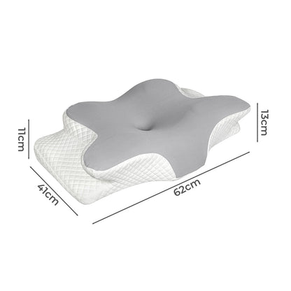 Lavio Ergonomic Pillow Cervical Neck Memory Foam Orthopedic Shoulder Pain Relief