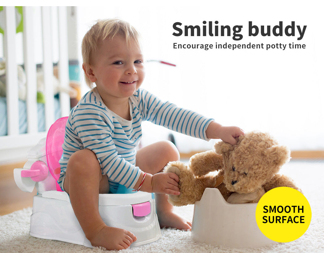 Dekko Kids Potty Seat Trainer Safety Toilet Training Toddler Children Non Slip