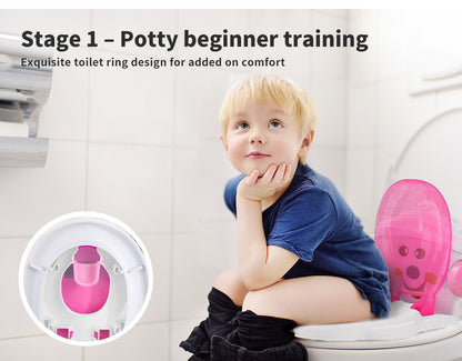 Dekko Kids Potty Seat Trainer Safety Toilet Training Toddler Children Non Slip