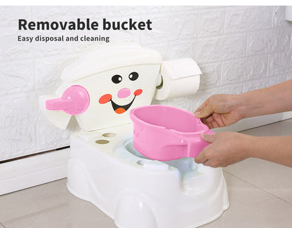 Dekko Kids Potty Seat Trainer Safety Toilet Training Toddler Children Non Slip