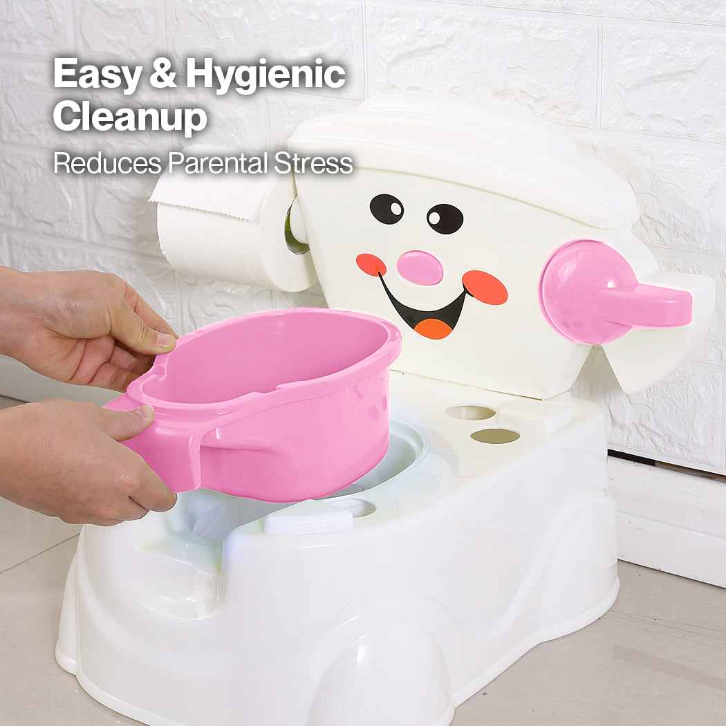 Dekko Kids Potty Seat Trainer Safety Toilet Training Toddler Children Non Slip