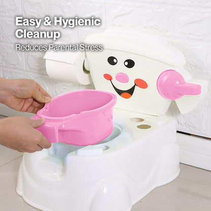 Dekko Kids Potty Seat Trainer Safety Toilet Training Toddler Children Non Slip
