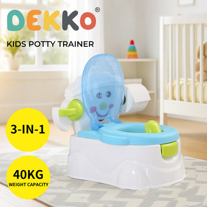 Dekko Kids Potty Trainer Seat Safety Toilet Training Toddler Children Non Slip