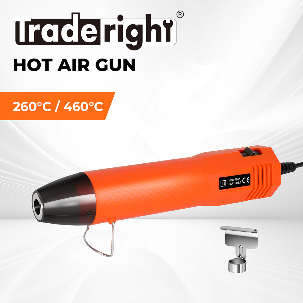 Traderight Hot Air Gun Portable Mini Heat Gun for DIY Crafts Shrink Wrapping