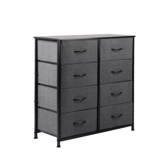 Levede Fabric Chest of 8 Drawers Storage Organizer Bedroom Home Furniture Unit