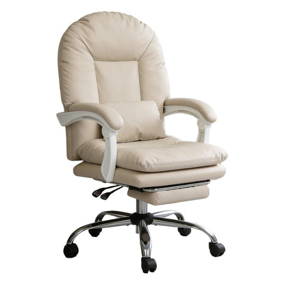 Levede Office Chair Ergonomic Executive Chair Heavy Duty  155°Reclining Leather