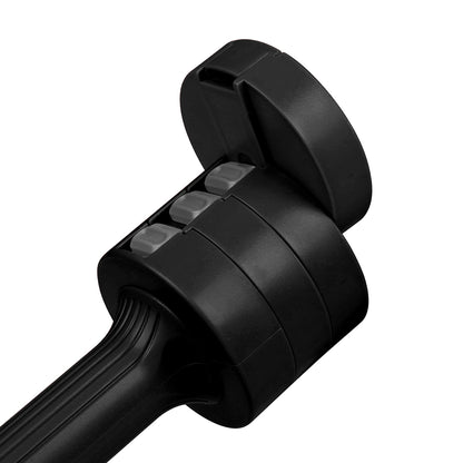 Centra A Pair Of 1KG To 2.5KG Adjustable Dumbbells With Metal Weight Black