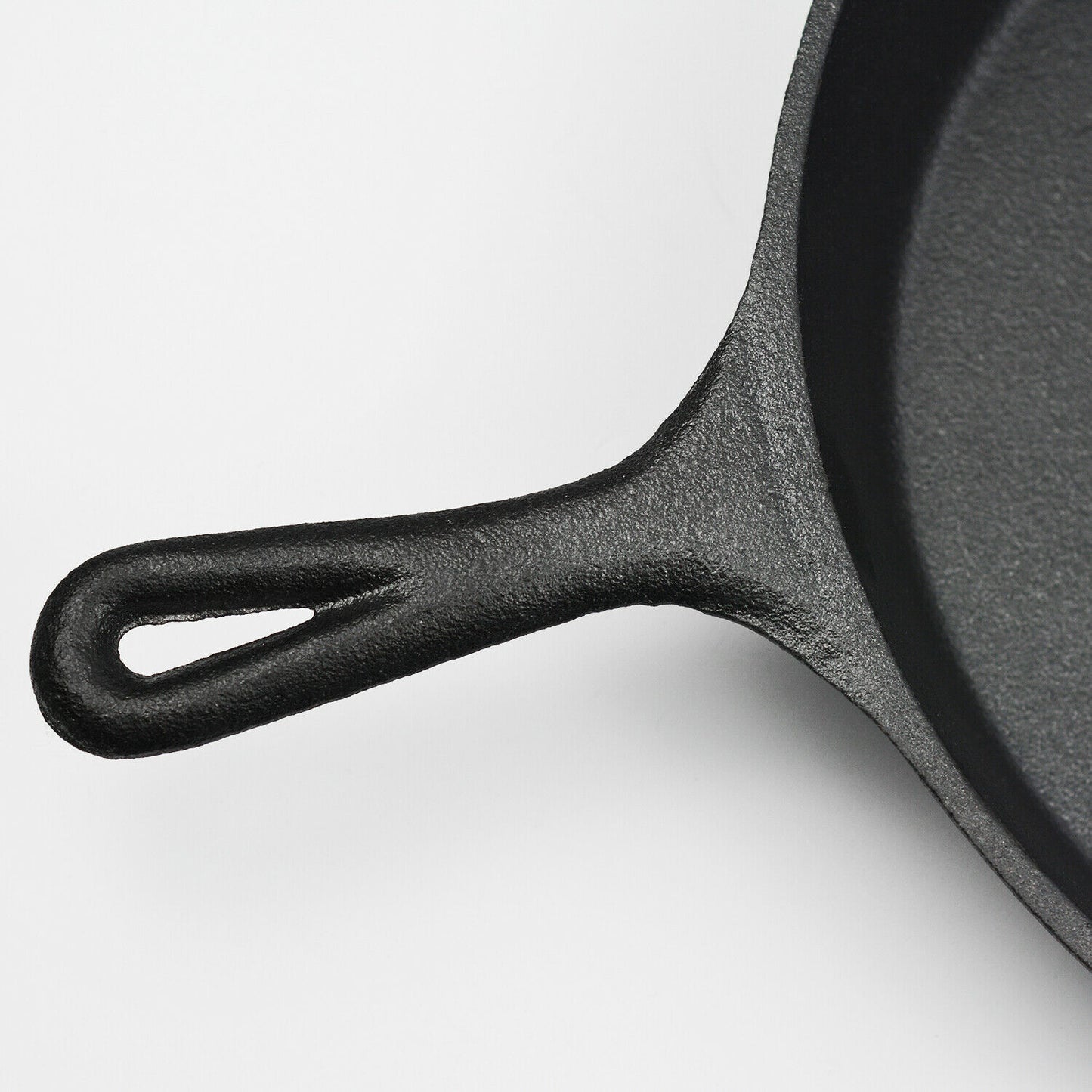 Toque Frying Pan Non Stick Cast Iron 30cm Steak Skillet Round BBQ Grill Camping