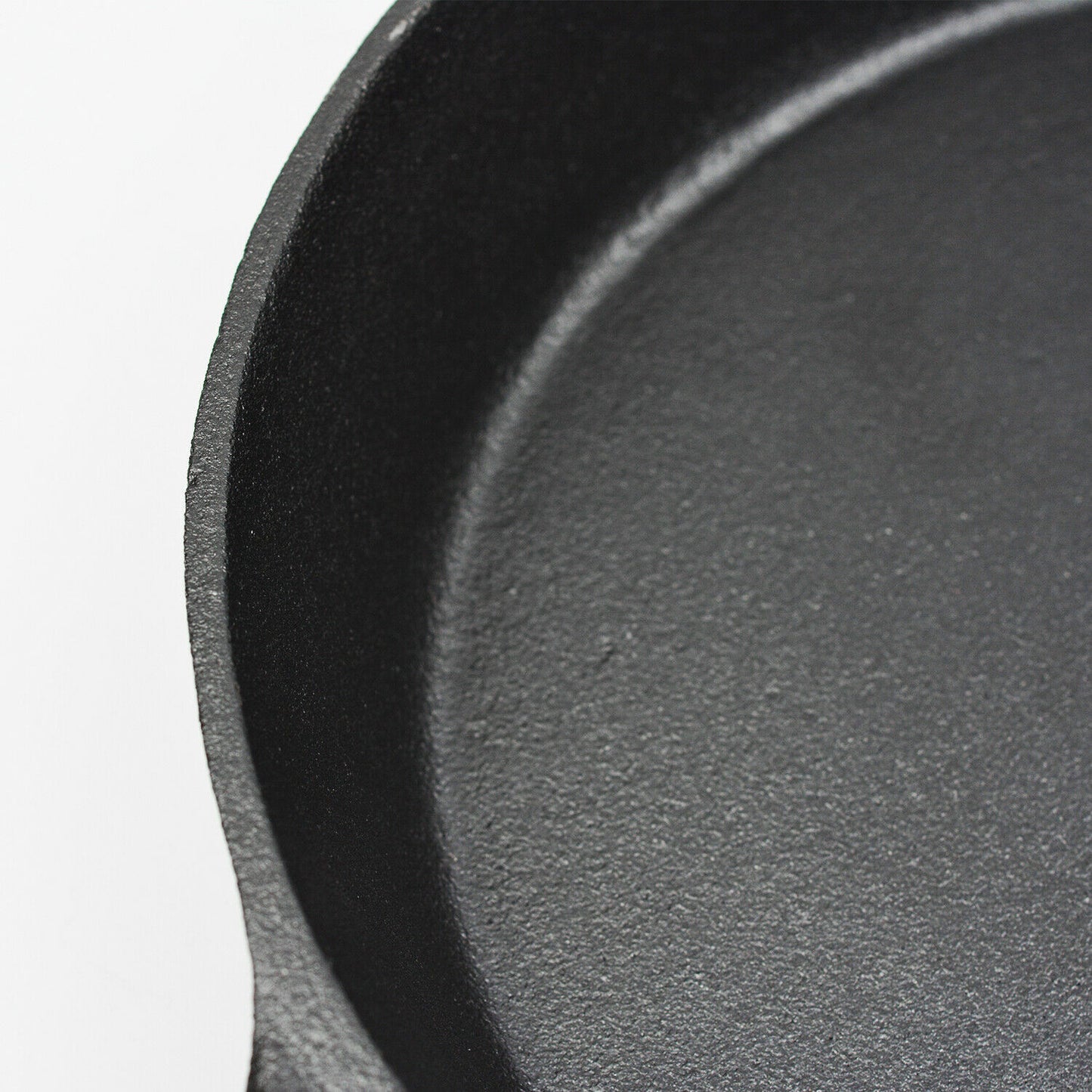Toque Frying Pan Non Stick Cast Iron 30cm Steak Skillet Round BBQ Grill Camping